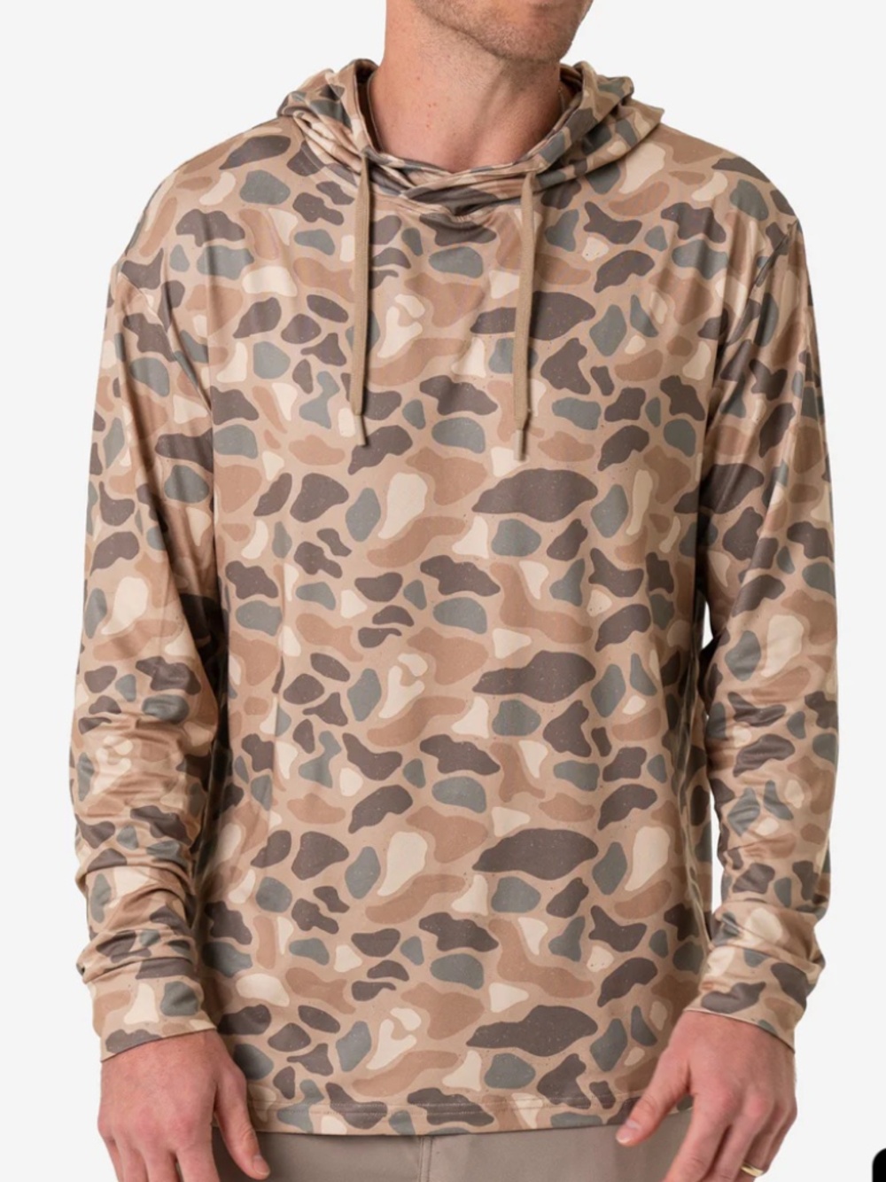 Burlebo Performance Hoodie in Pintail Camo- Size L